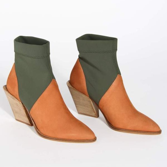 RODEBJER Kari Ankle Boot, Size 38, LIGHT NOUGAT